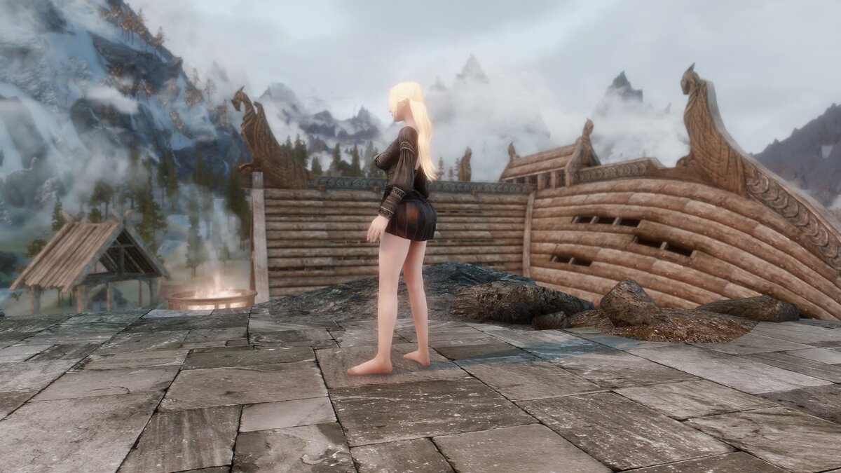 Elder Scrolls 5: Skyrim Special Edition — Более длинные женские ножки