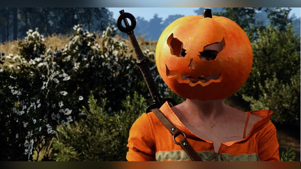The Witcher 3: Wild Hunt — Цири в костюме для Хэллоуина