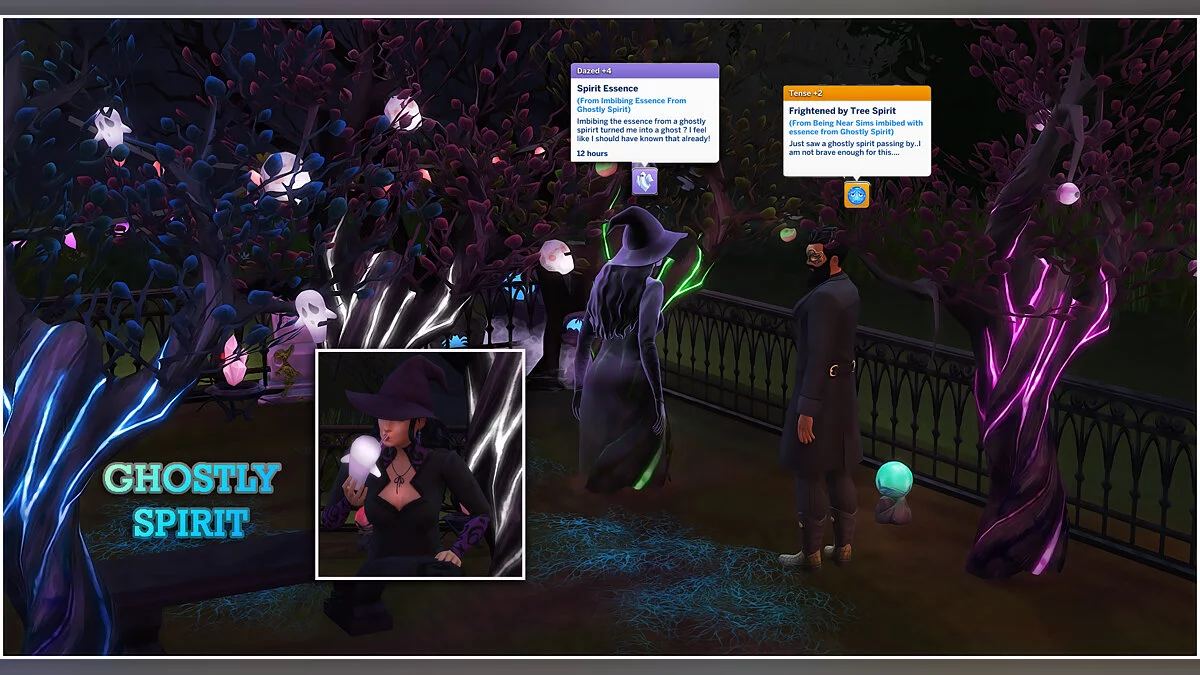 The Sims 4 — Светящиеся деревья