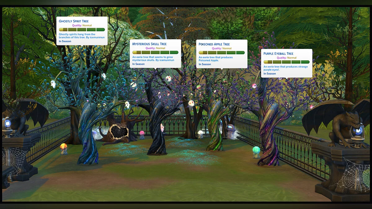 The Sims 4 — Светящиеся деревья