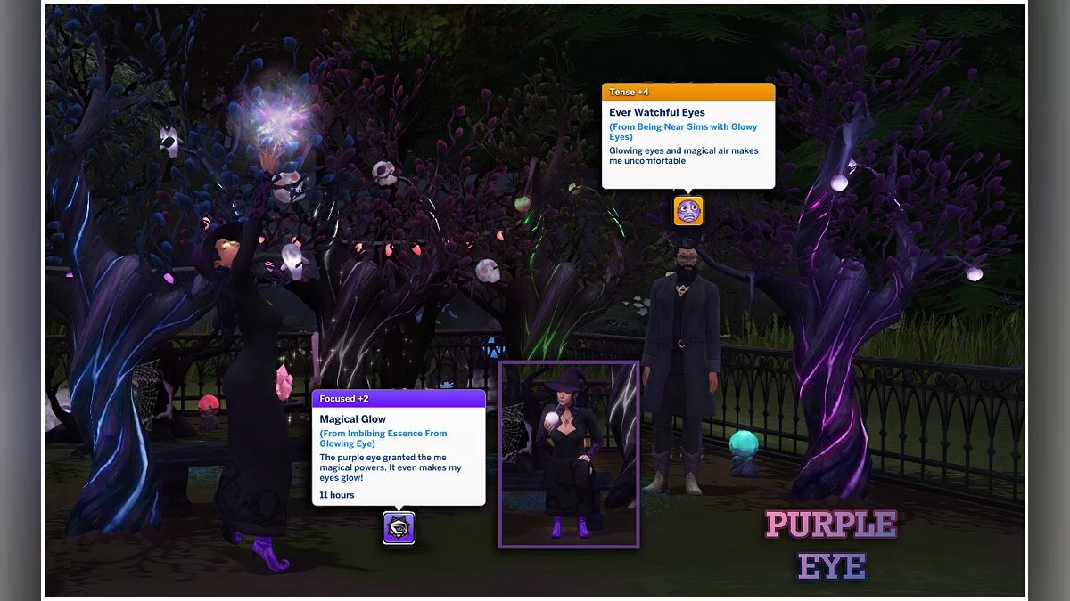 The Sims 4 — Светящиеся деревья