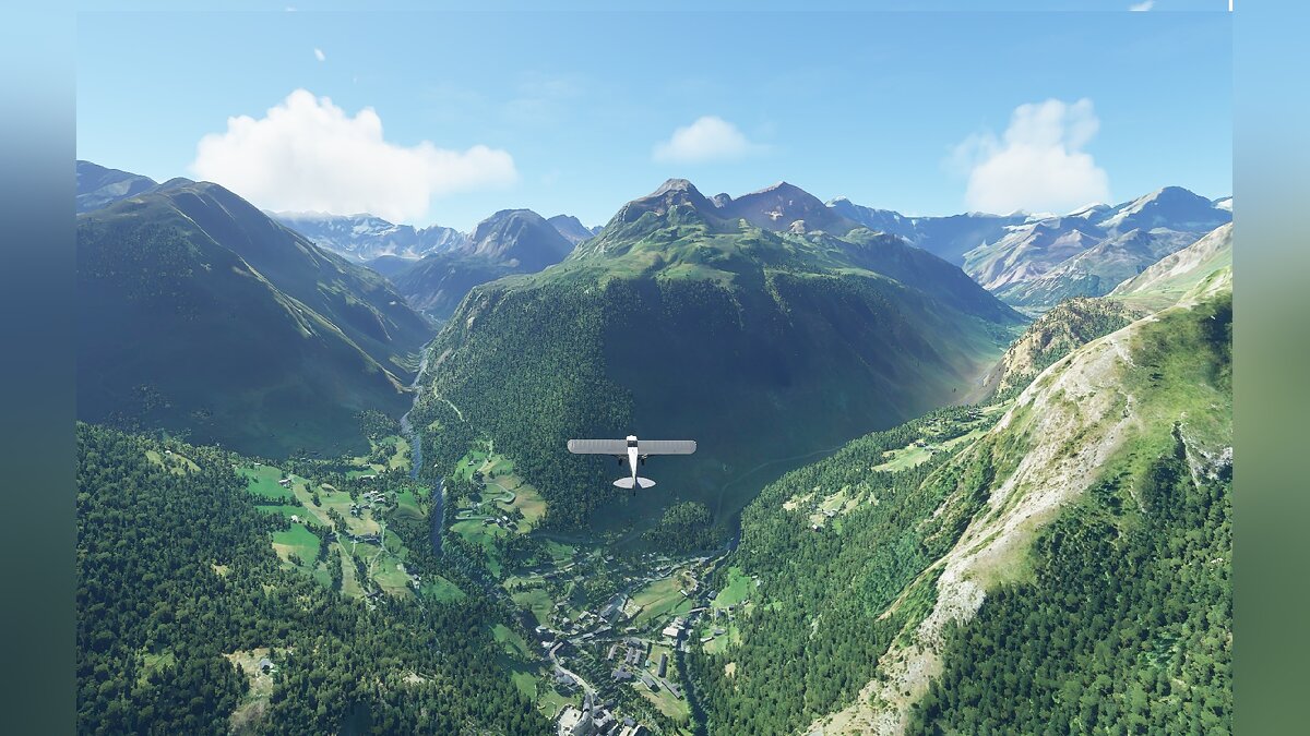 Microsoft Flight Simulator — Поездка в Пиренеи