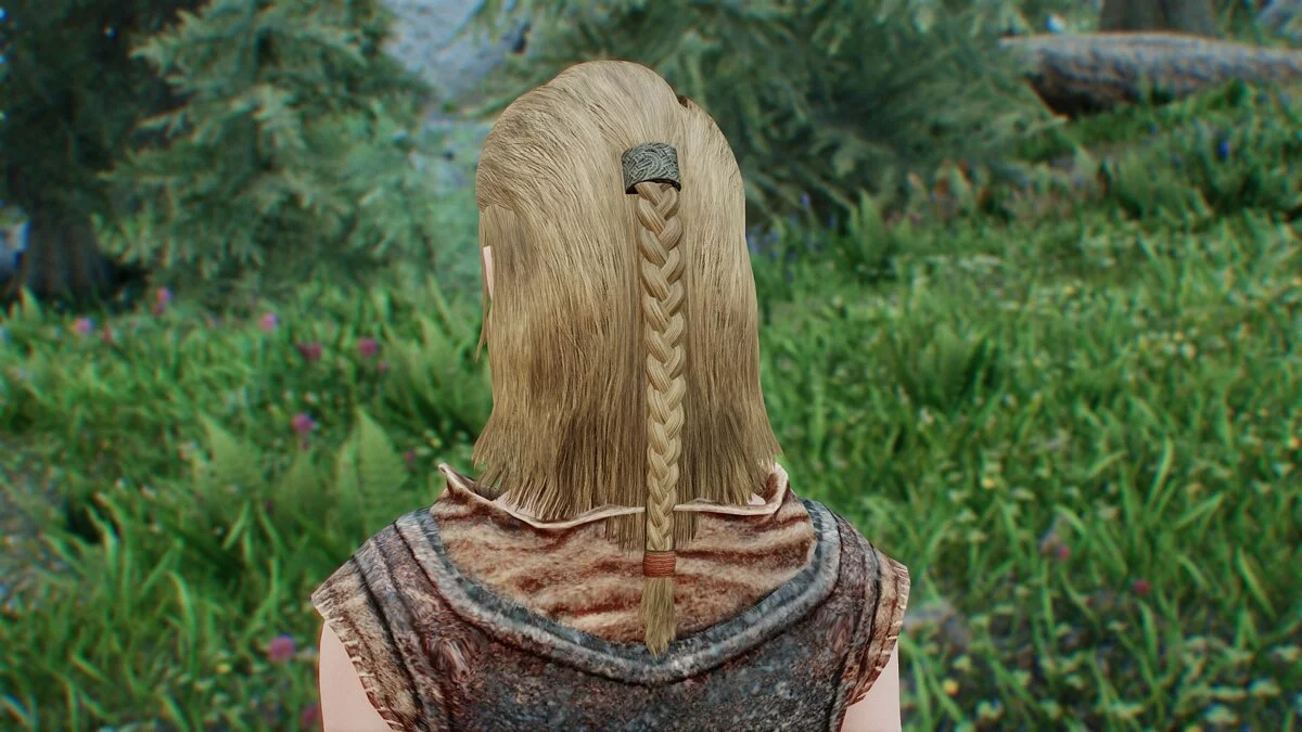 Elder Scrolls 5: Skyrim Special Edition — Высокополигональные волосы