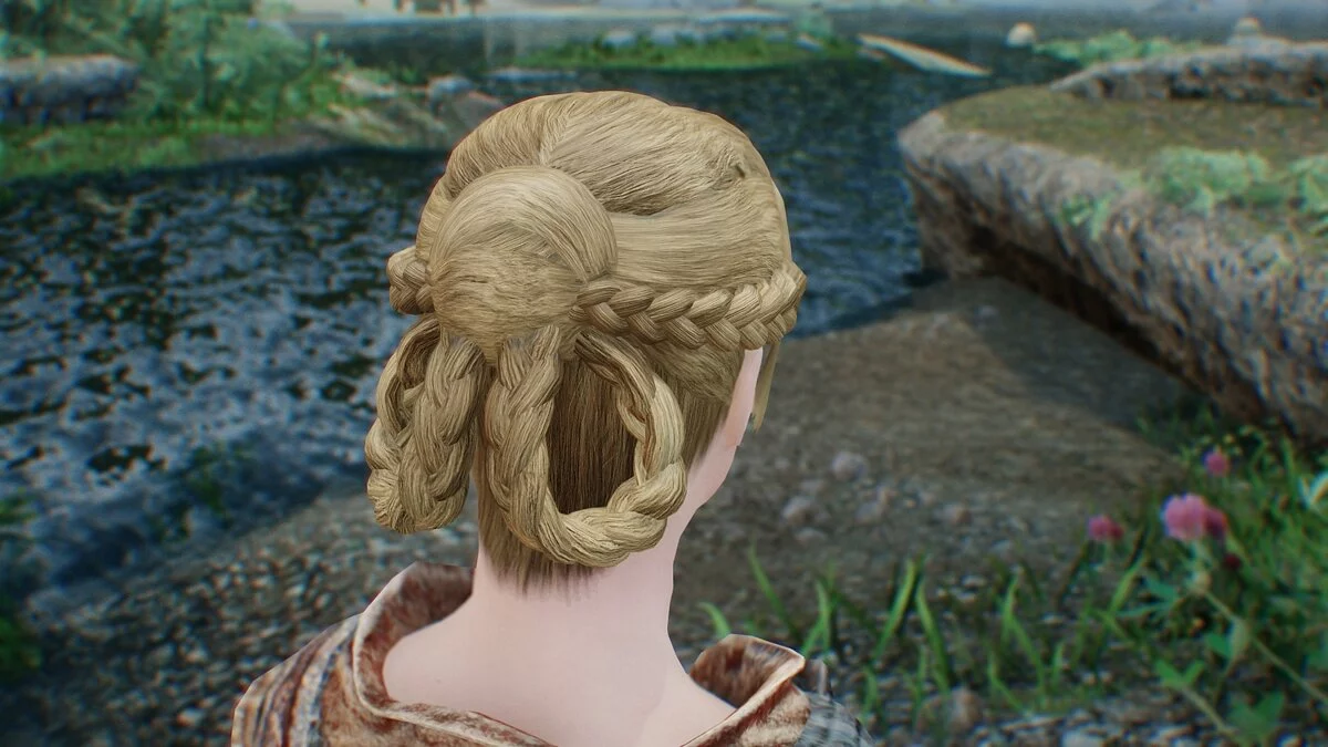 Elder Scrolls 5: Skyrim Special Edition — Высокополигональные волосы