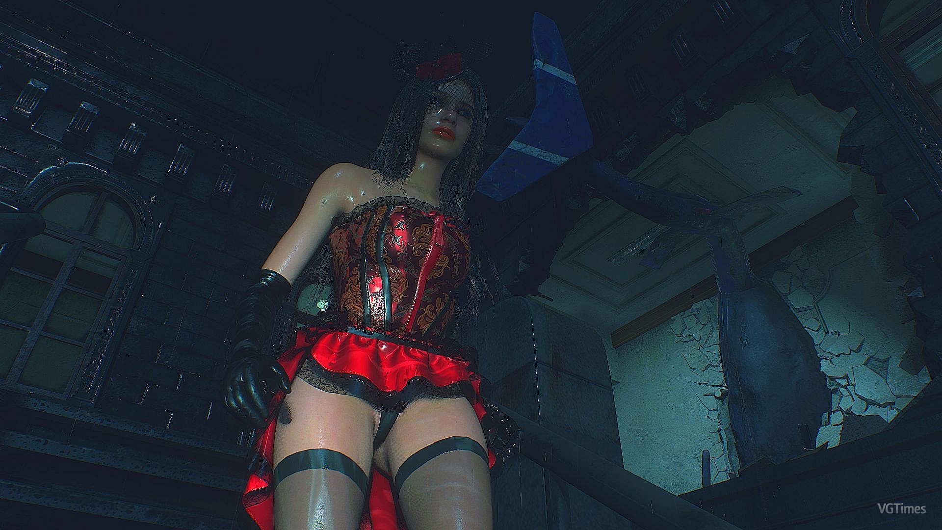 Resident Evil 2 Клэр ведьма мод