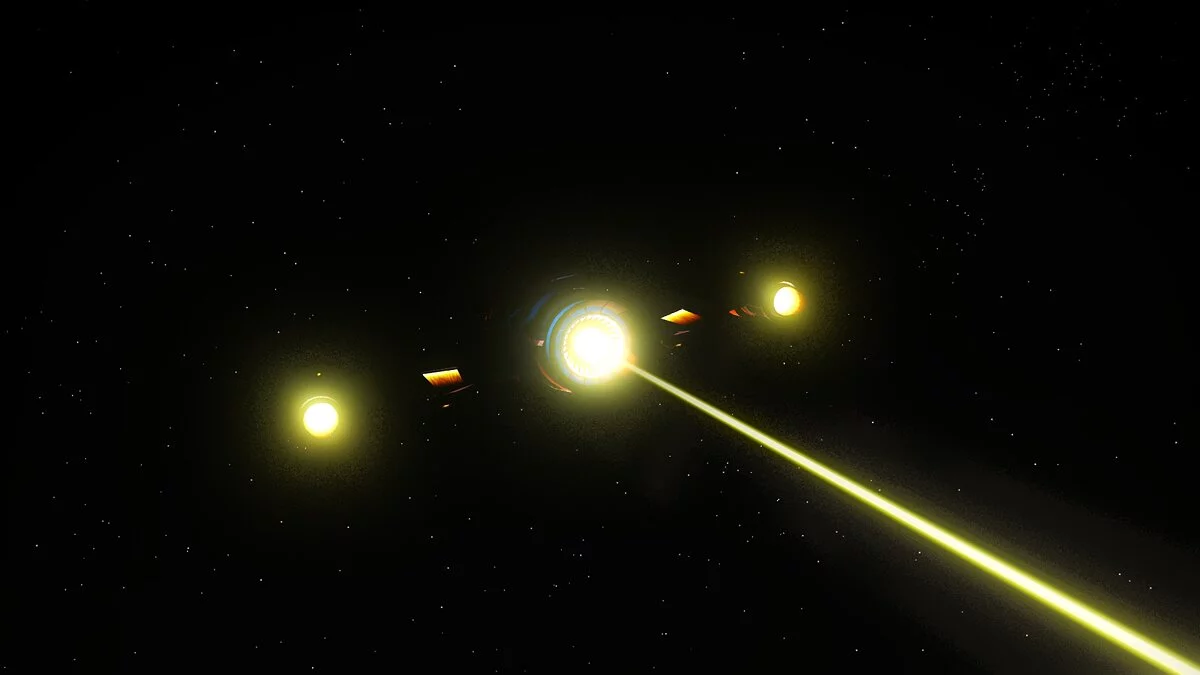 No Man's Sky — Разное свечение двигателя корабля