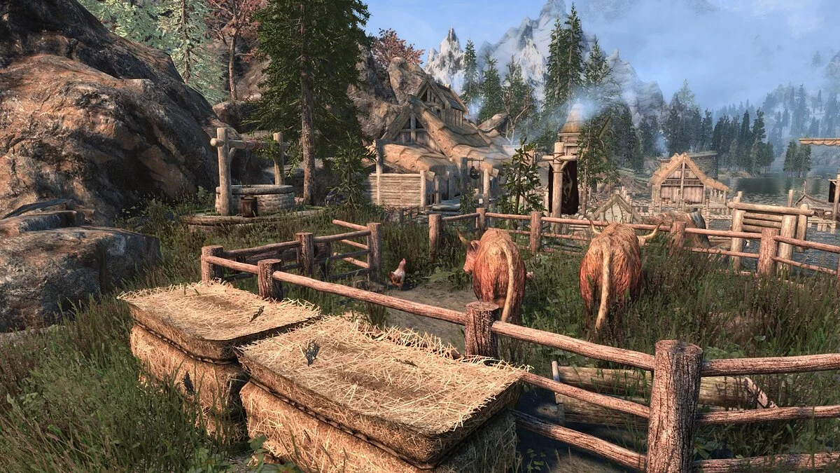 Elder Scrolls 5: Skyrim Special Edition — Oars Rest - новое поселение