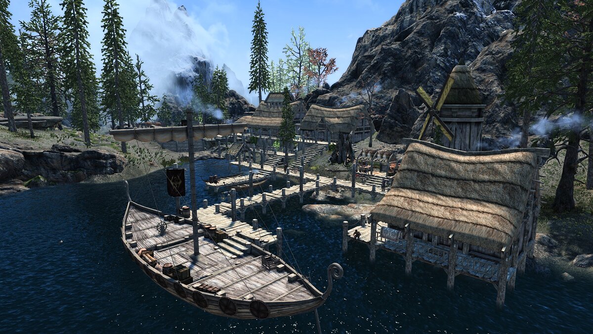 Elder Scrolls 5: Skyrim Special Edition — Oars Rest - новое поселение