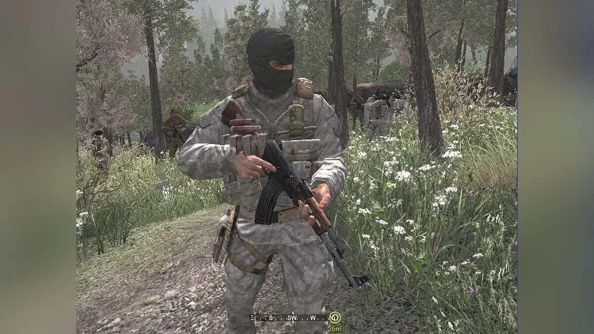 Call of Duty 4: Modern Warfare — Axis - спецназ мод