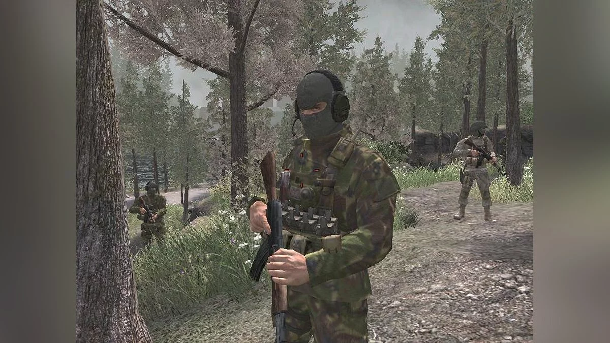 Call of Duty 4: Modern Warfare — Axis - спецназ мод