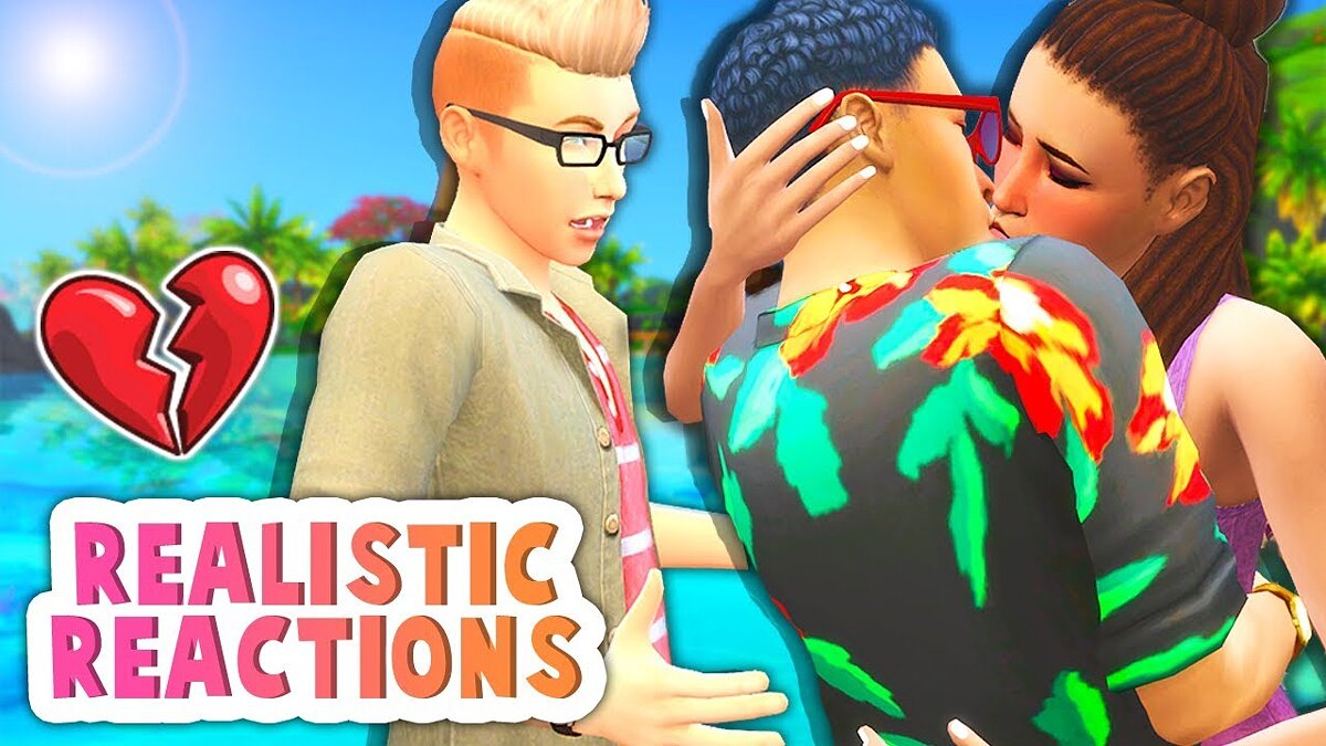 The Sims 4 — Мод реалистичные реакции (31.10.2020)