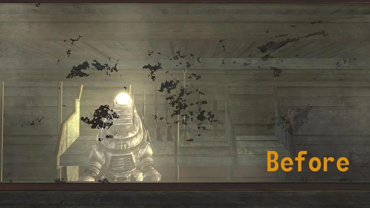 Fallout: New Vegas — Исправление стекла киоска Gun Runners