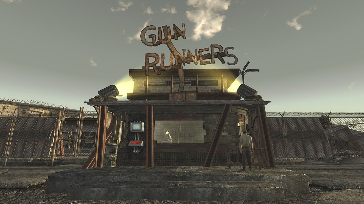 Fallout: New Vegas — Исправление стекла киоска Gun Runners