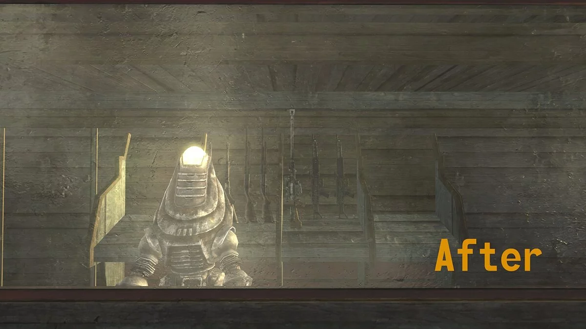 Fallout: New Vegas — Исправление стекла киоска Gun Runners