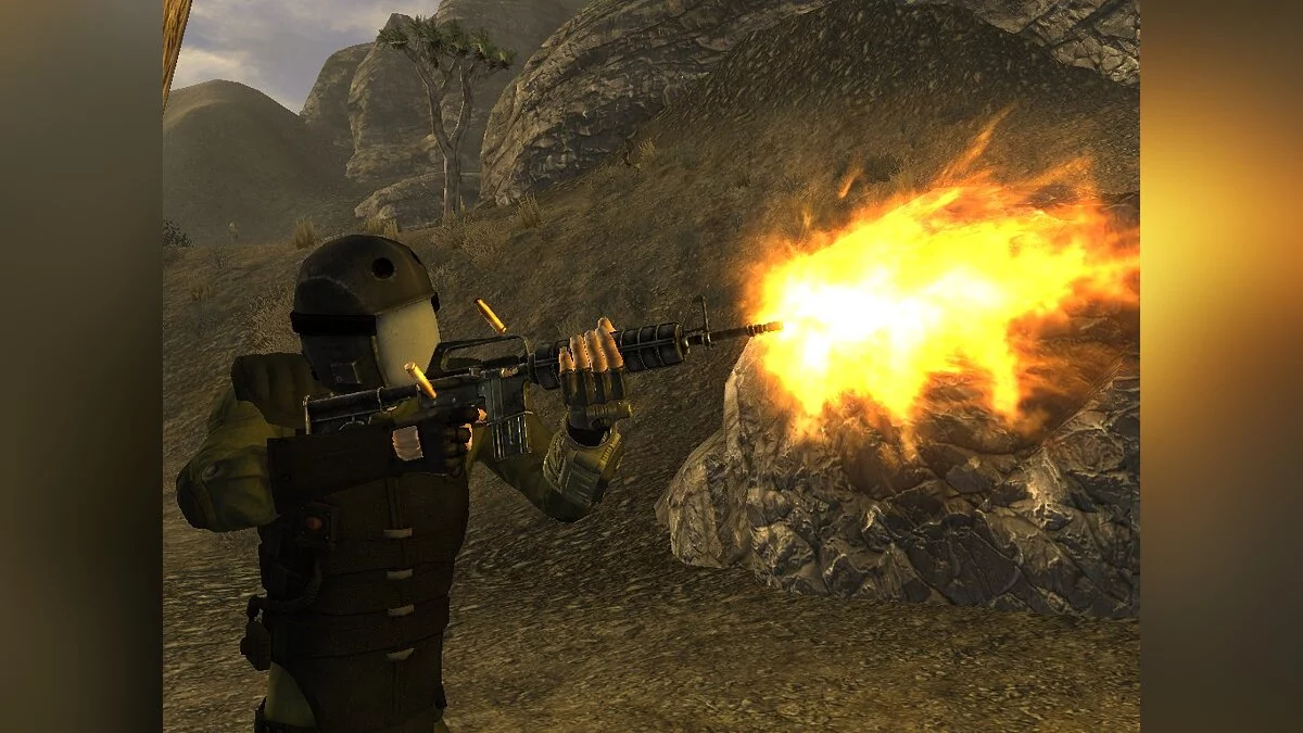 Fallout: New Vegas — Армейская зеленая броня