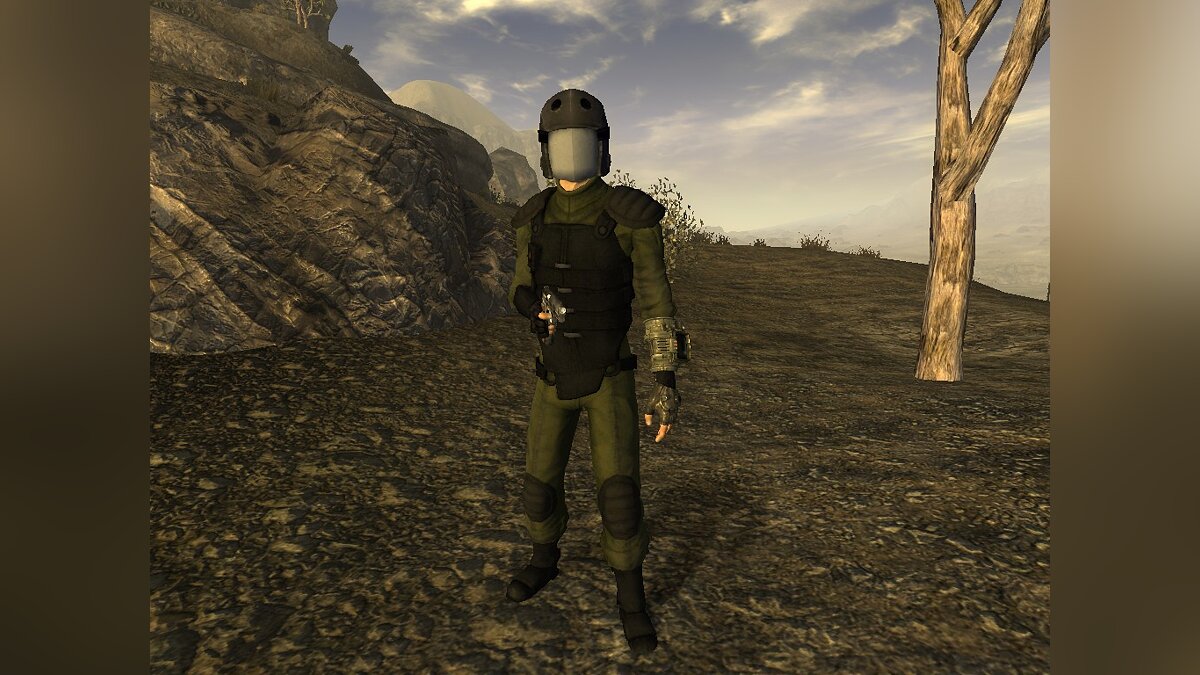 Fallout: New Vegas — Армейская зеленая броня