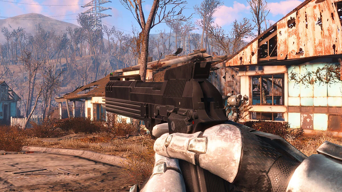 Fallout 4: Game of the Year Edition — Пистолет Робокопа M93R Auto 9