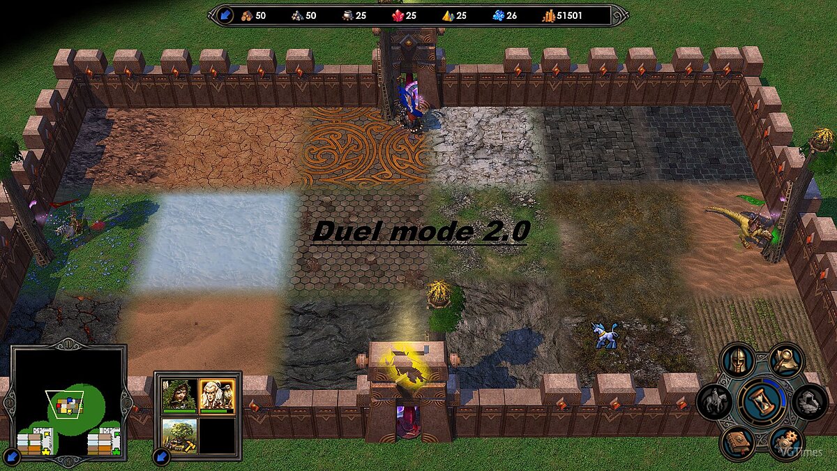 Heroes of Might and Magic 5 — Duel mode 2.0 — режим дуэли