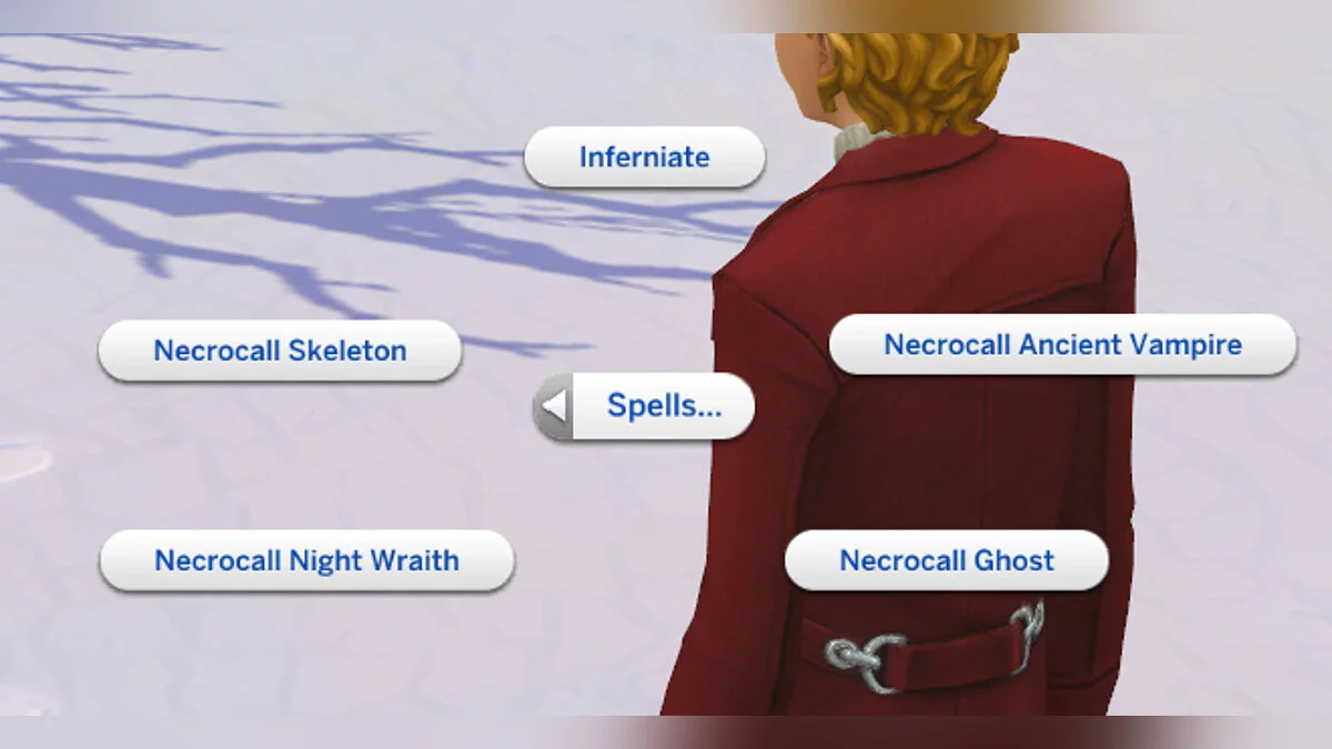 The Sims 4 — Улучшенное заклинание — некроценоз (31.10.2020)