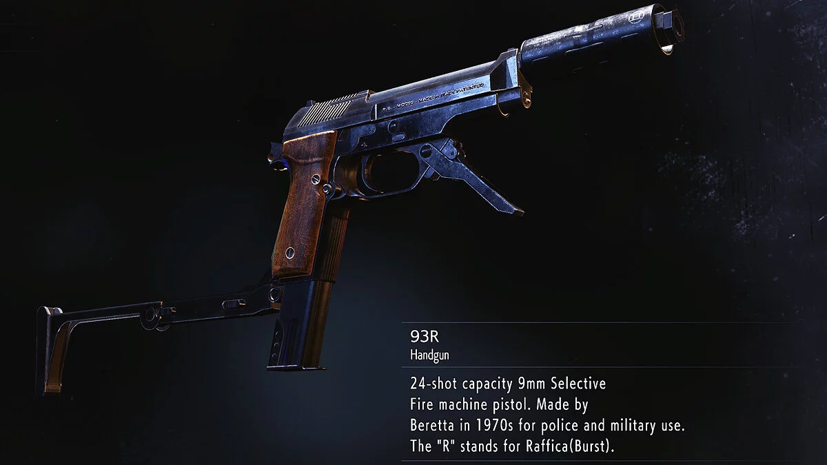 Resident Evil 2 — Beretta 93R