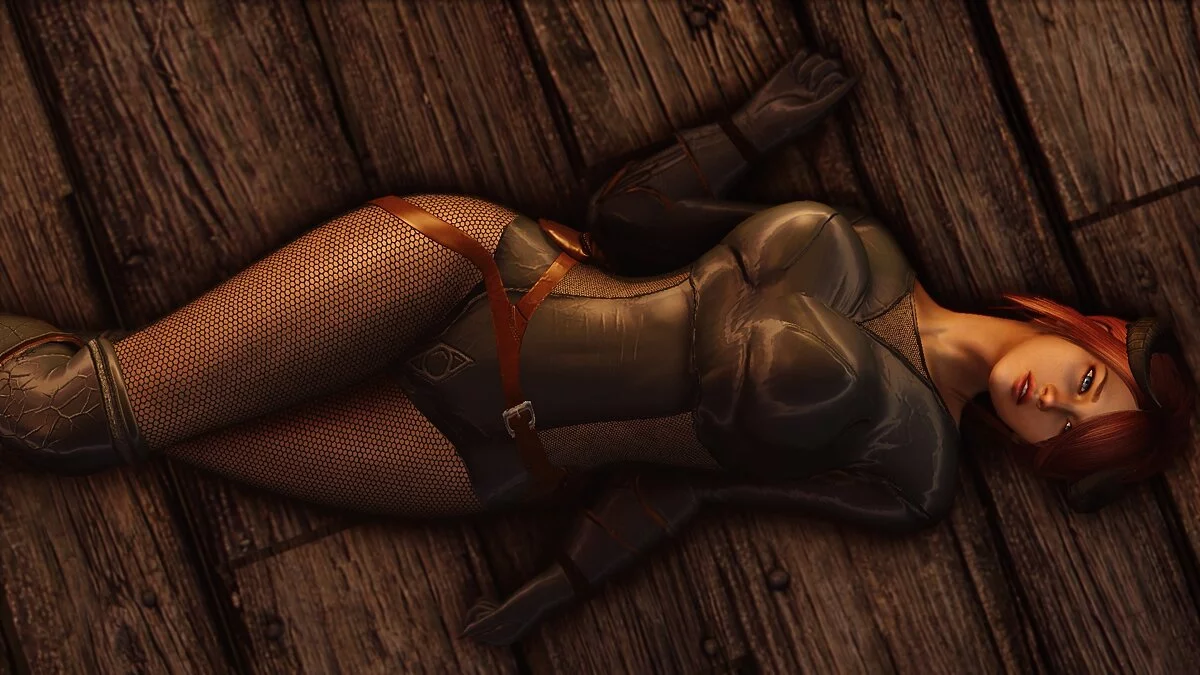 Elder Scrolls 5: Skyrim Special Edition — Черный костюм воровки