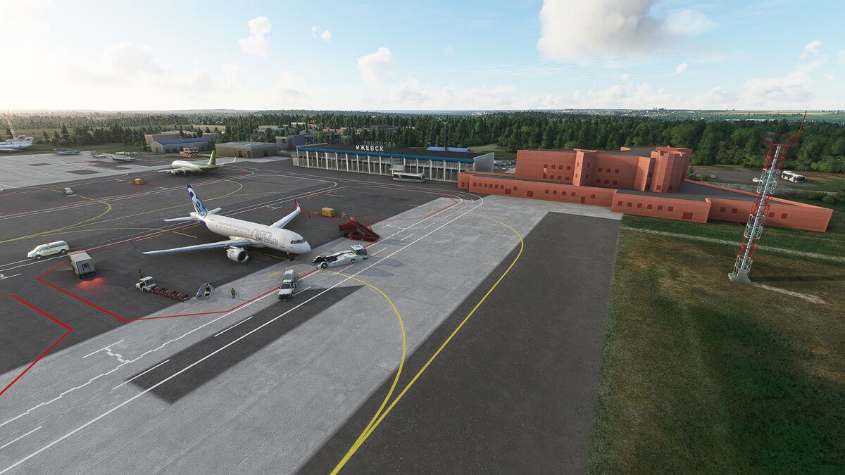 Microsoft Flight Simulator — Аэропорт Ижевска
