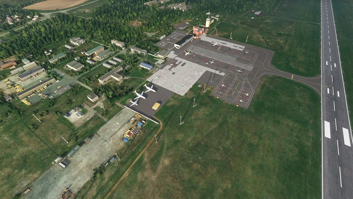 Microsoft Flight Simulator — Аэропорт Ижевска