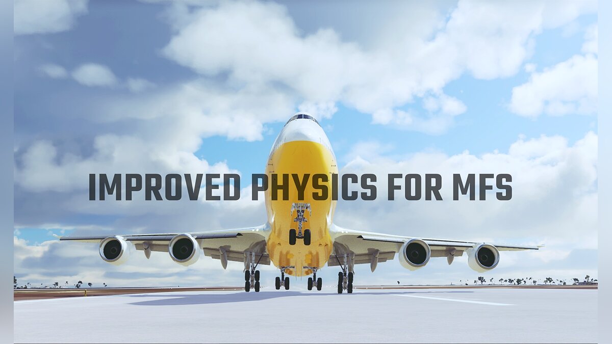 Microsoft Flight Simulator — Улучшенная физика самолетов