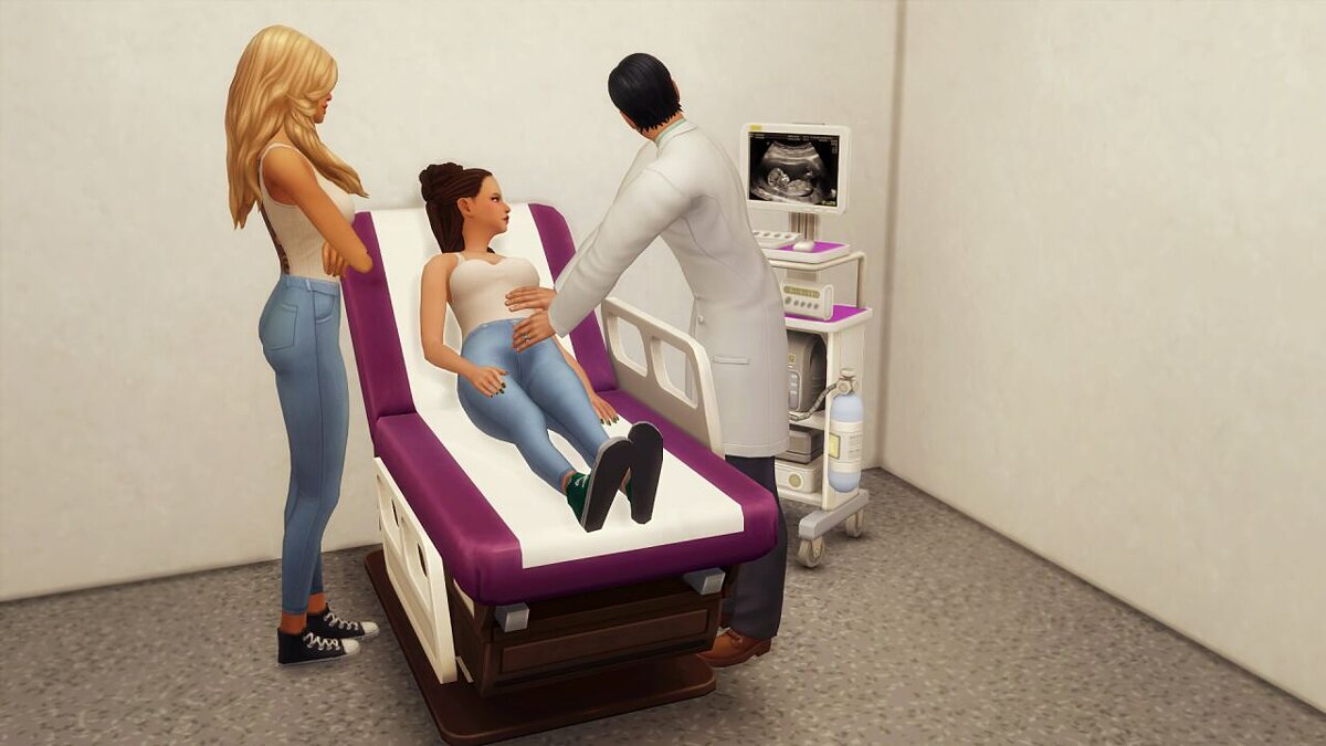 The Sims 4 — Мод на УЗИ (08.11.2020)
