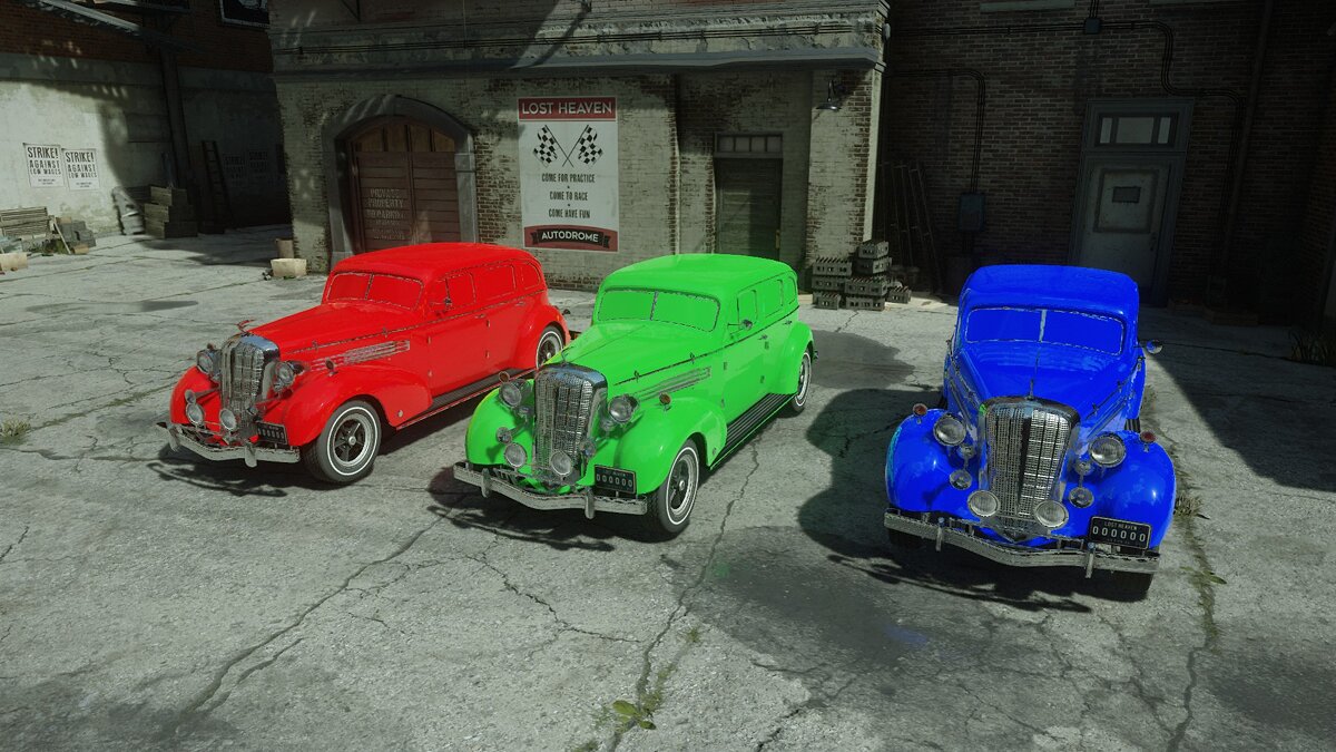Mafia: Definitive Edition — Разные цвета для автомобилей