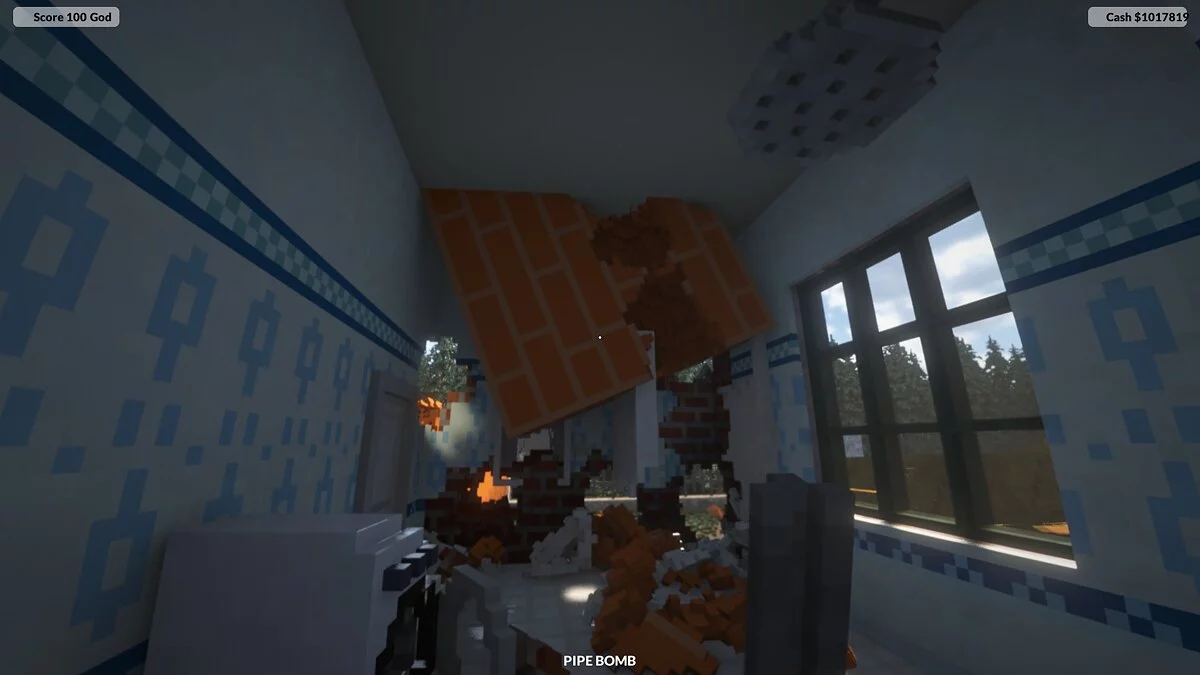 Teardown — Метательные гигантские кирпичи