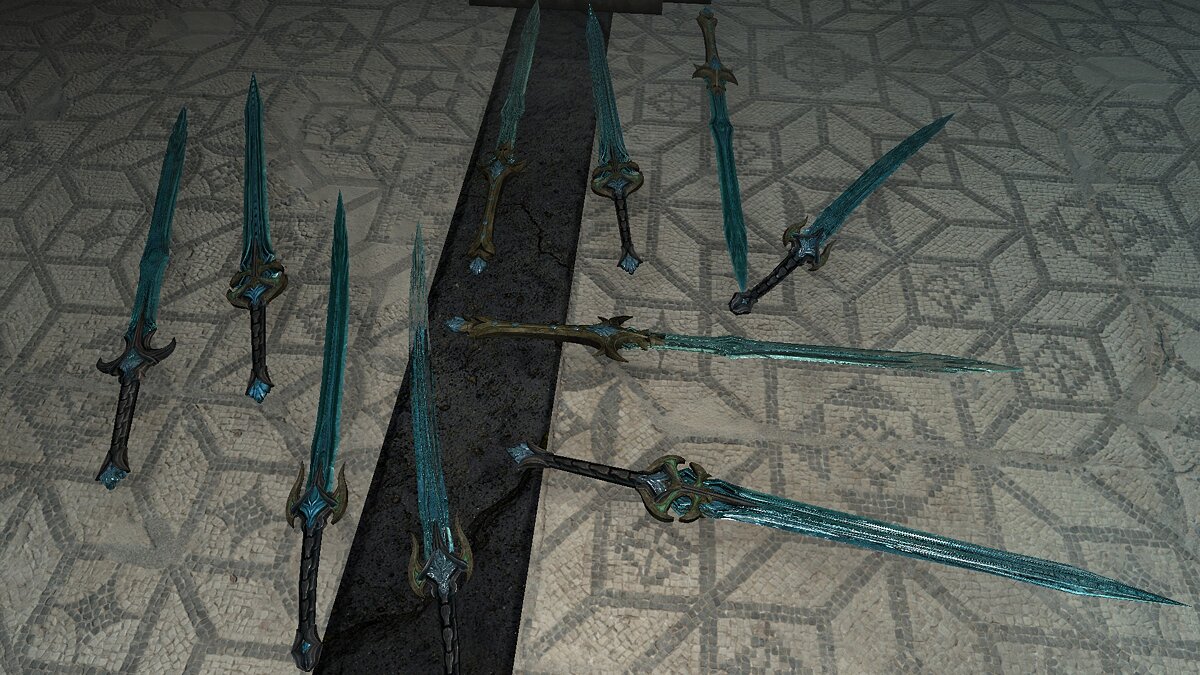 Elder Scrolls 5: Skyrim Special Edition — Стеклянные мечи