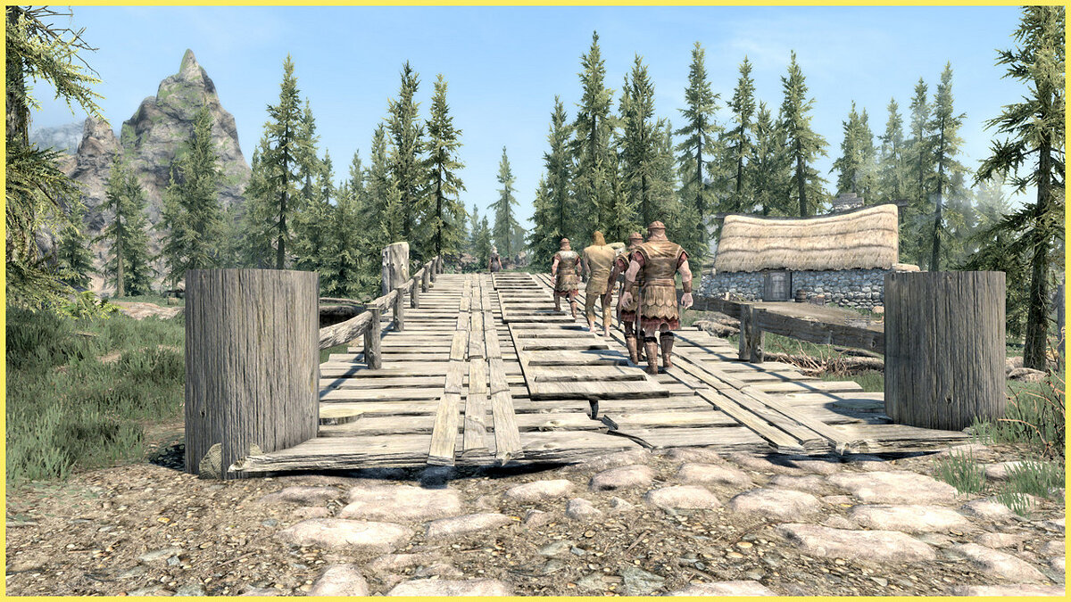 Elder Scrolls 5: Skyrim Special Edition — Больше деревянных мостов