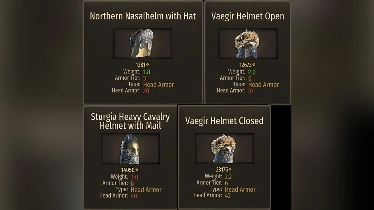 Mount &amp; Blade 2: Bannerlord — Новые шлемы