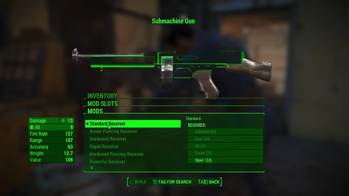 Fallout 4: Game of the Year Edition — Мощный пистолет-пулемет