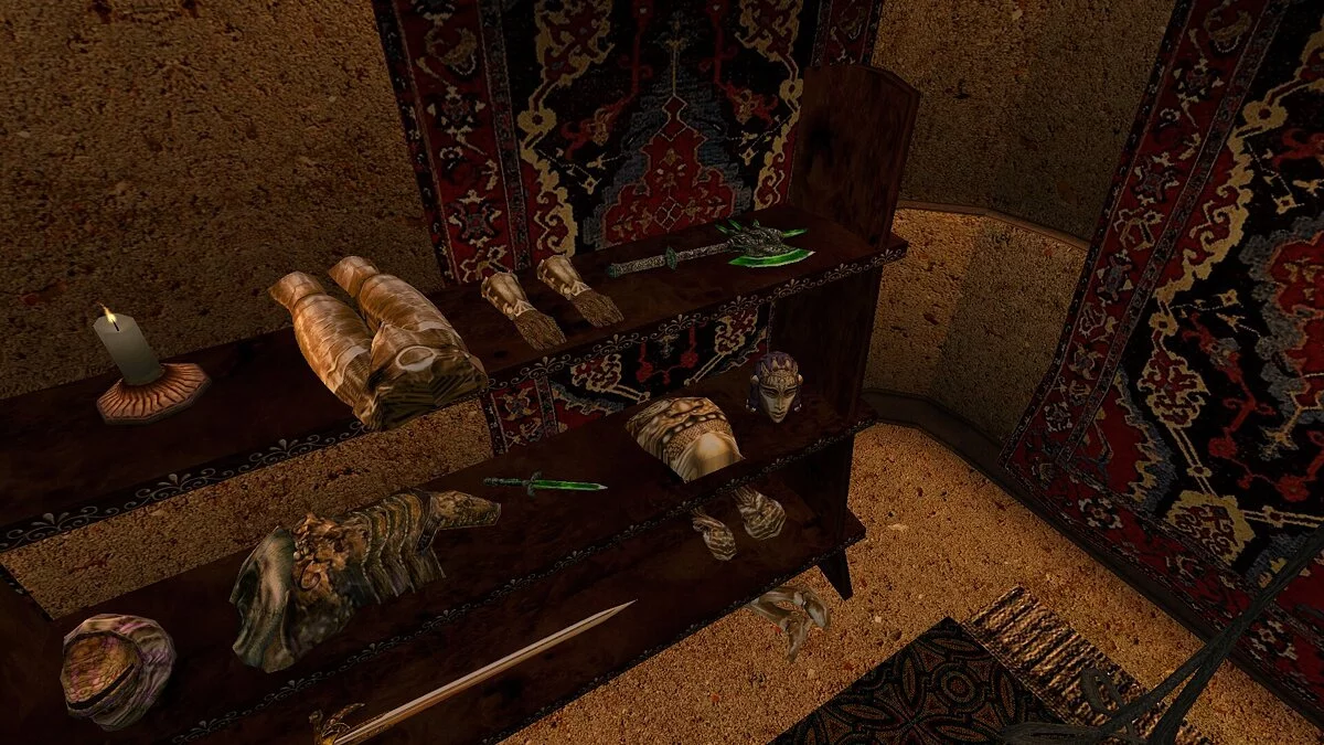 Elder Scrolls 3: Morrowind — Полная золотая броня