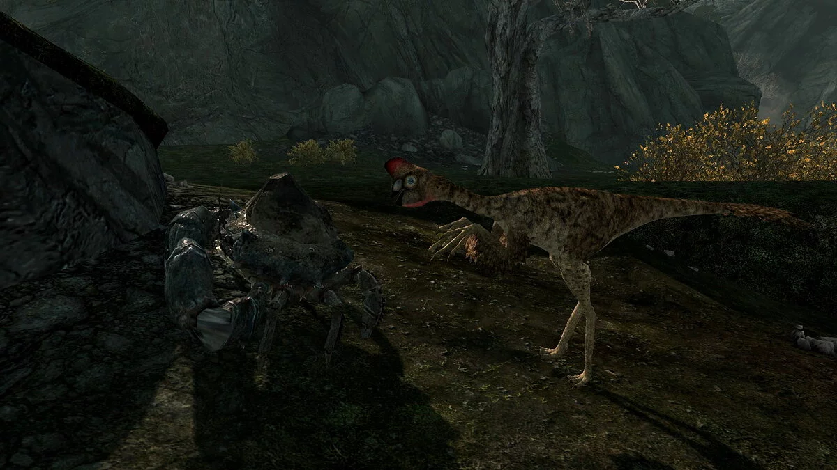 The Elder Scrolls 5: Skyrim Legendary Edition — Овирапторы