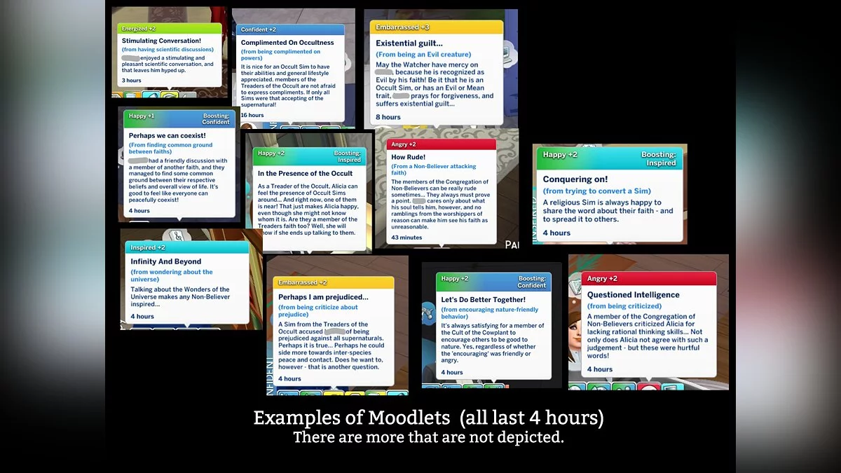 The Sims 4 — Мод на религию 1.0 (10.11.2020)