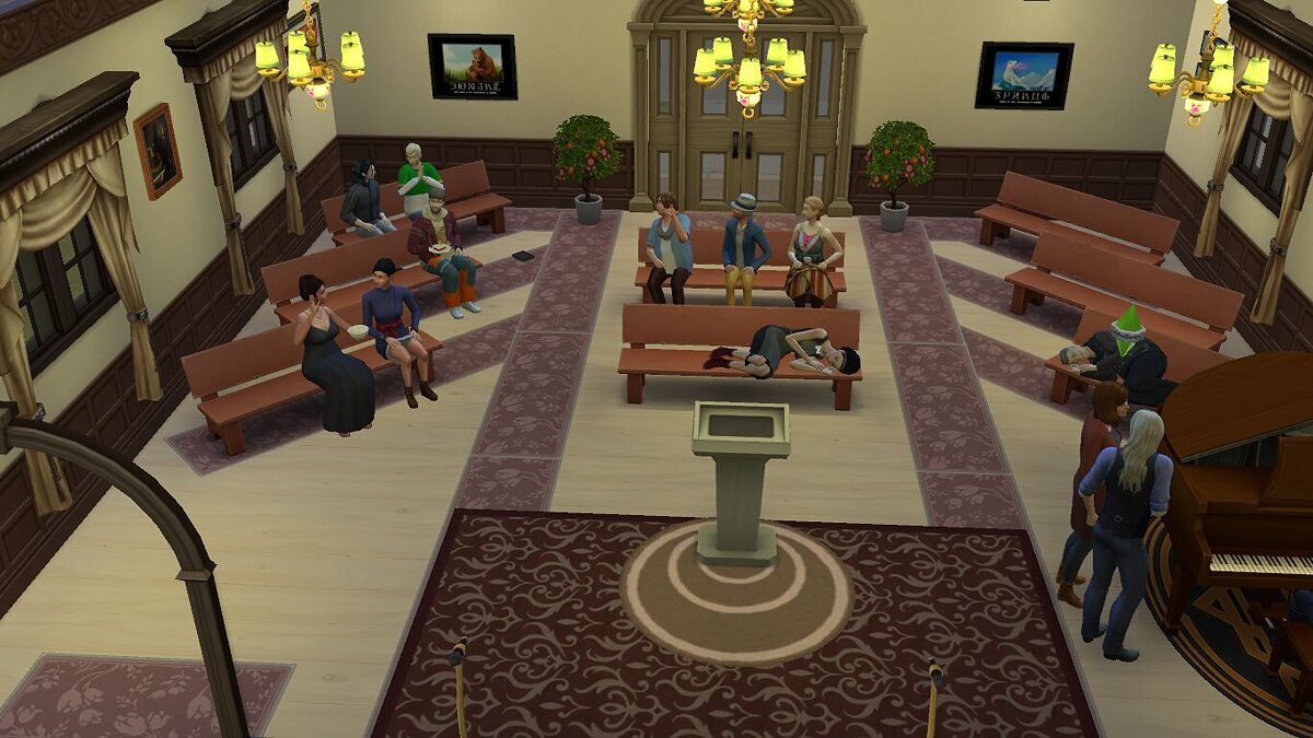 The Sims 4 — Мод на религию 1.0 (10.11.2020)