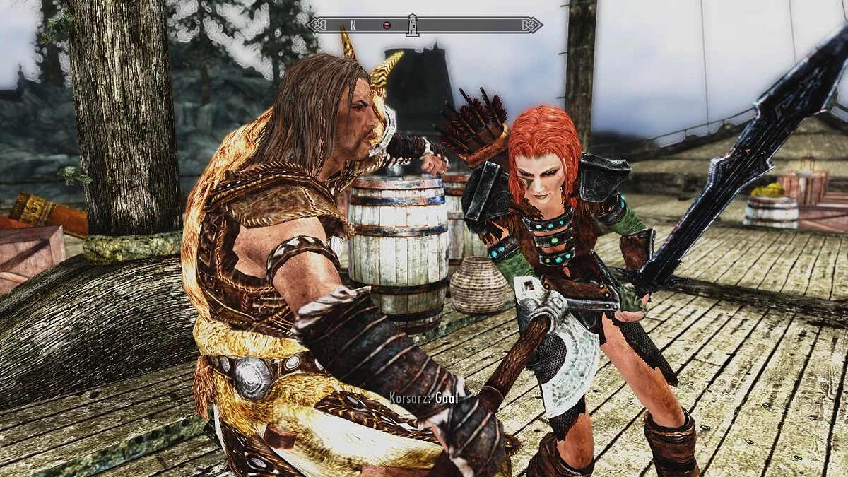 The Elder Scrolls 5: Skyrim Legendary Edition — Ладгерта - интересный компаньон