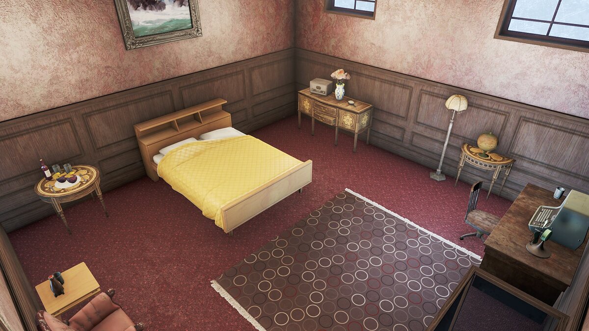Fallout 4: Game of the Year Edition — Собственная спальня в доме Кэботов