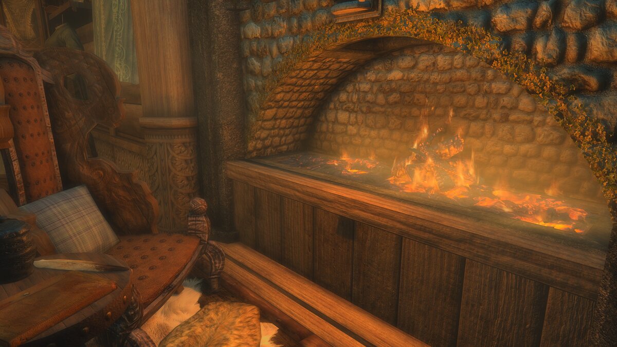 Elder Scrolls 5: Skyrim Special Edition — Размытое пламя