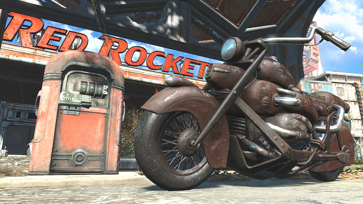 Fallout 4: Game of the Year Edition — Мотоциклы для быстрого путешествия