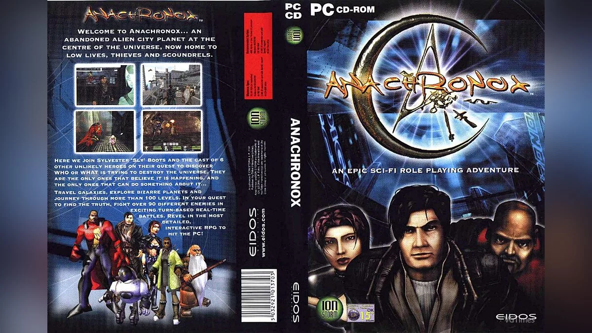 Anachronox — Русификатор текста для Anachronox