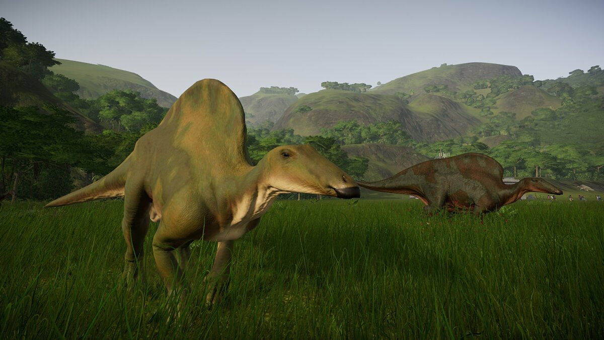 Jurassic World Evolution — Улучшенный уранозавр