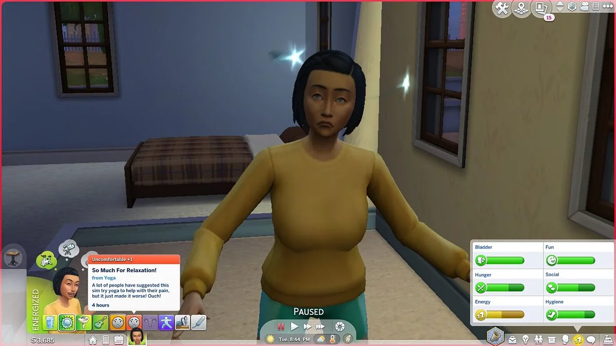 The Sims 4 — Черта характера — хронические заболевания