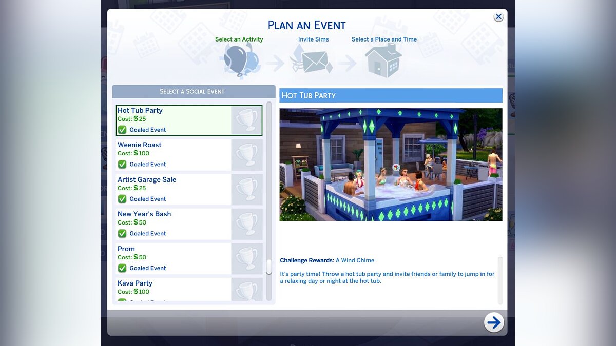 The Sims 4 — Вечеринка в джакузи