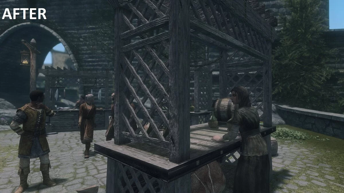 The Elder Scrolls 5: Skyrim Legendary Edition — Трехмерная решетка для торговых стендов