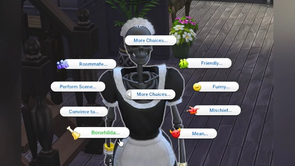 The Sims 4 — Живая скелехильда 1.1.0