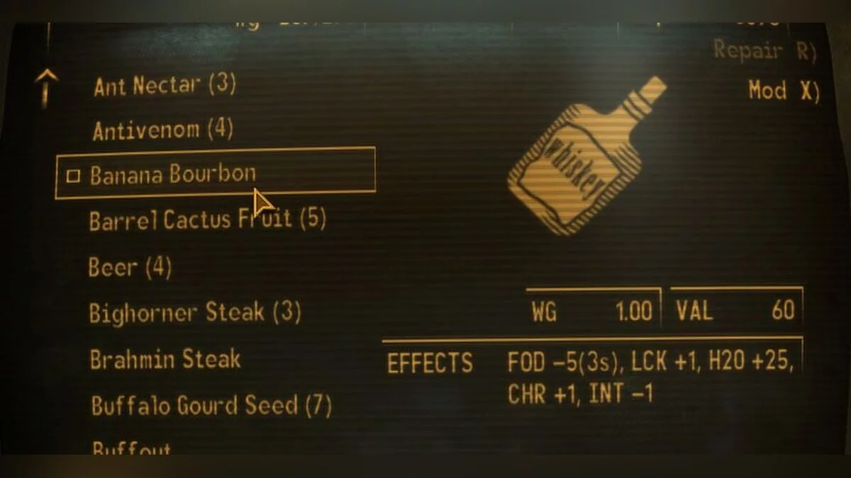 Fallout: New Vegas — Банановый бурбон